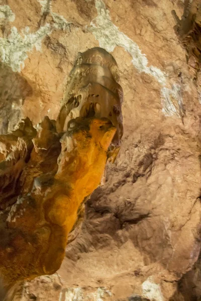 Stalagmite Human Penis Growing Cave — Stock Photo, Image