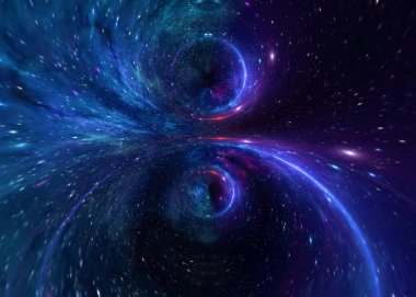 Galaksi milyonlarca veya milyarlarca yıldız, gaz ve toz ile birlikte, yerçekimi cazibe ile birlikte tutulan bir sistem. Akıllı telefon arka planı Için dikey görüntü