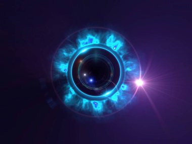 Galaksi milyonlarca veya milyarlarca yıldız, gaz ve toz ile birlikte, yerçekimi cazibe ile birlikte tutulan bir sistem. Akıllı telefon arka planı Için dikey görüntü