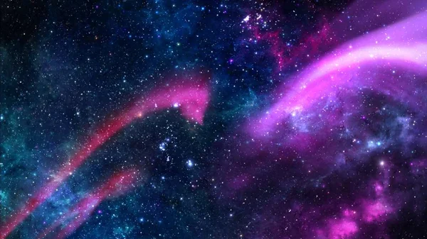 Galaxy Ett System Miljoner Eller Miljarder Stjärnor Tillsammans Med Gas — Stockfoto