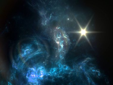 Uzayda gaz ve tozla soyut solucan deliği, galaksi ve yıldızlar Premium Fotoğrafı, parlayan yıldızlar, yıldız tozu ve nebula ile siyah holespace arka planı. Gerçekçi evren. Samanyolu ve gezegeni ile renkli galaksi.