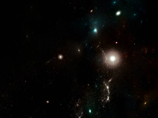 带有气体和尘埃的太空虫洞 星系和恒星高级照片 带有闪亮恒星的黑色宇宙背景 星尘和星云 现实的宇宙 多彩的银河 银河和行星 — 图库照片