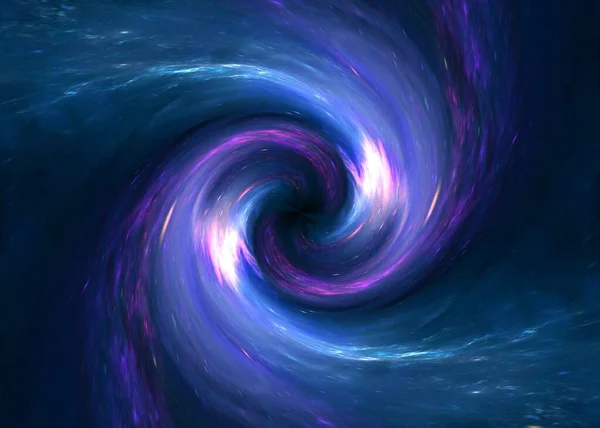 Absztrakt Féreglyuk Űrben Gáz Por Galaxis Csillagok Prémium Photo Fekete — Stock Fotó