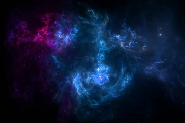 Galaxie Système Millions Milliards Étoiles Ainsi Que Gaz Poussière Maintenus — Photo
