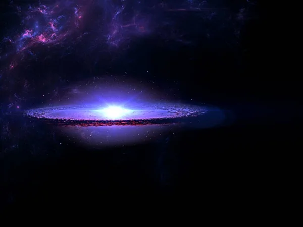 Мандрівка Фон Мрії Планети Галактика Всесвіт Зоряна Нічне Небо Галактика — стокове фото