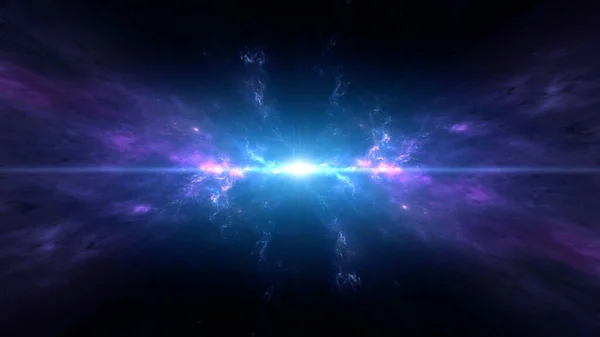 Μαύρη Τρύπα Πλανήτες Και Γαλαξίας Ταπετσαρία Επιστημονικής Φαντασίας Αστρονομία Είναι — Φωτογραφία Αρχείου