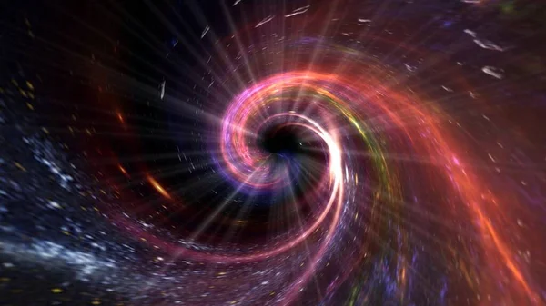 Gaură Neagră Planete Galaxii Imagini Fundal Science Fiction Astronomia Este — Fotografie, imagine de stoc
