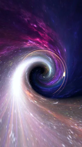 블랙홀 우주의 아름다움 우주에 수십억 스마트폰 기반을 이미지 — 스톡 사진