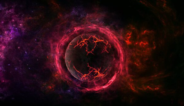 Планеты и галактика, обои для научной фантастики. Красота дальнего космоса
.