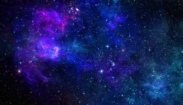Planeten Und Galaxien Science Fiction Tapete Schönheit Des Weltraums — Stockfoto