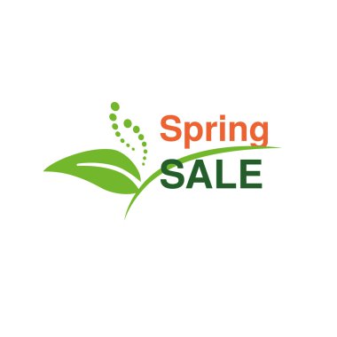 bahar indirimi afişi