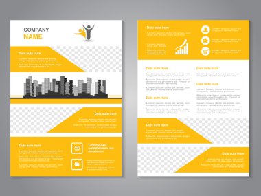 Modern broşür tasarımı