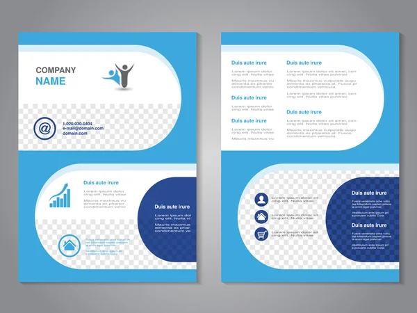 Modern brochure design — Stock Vector