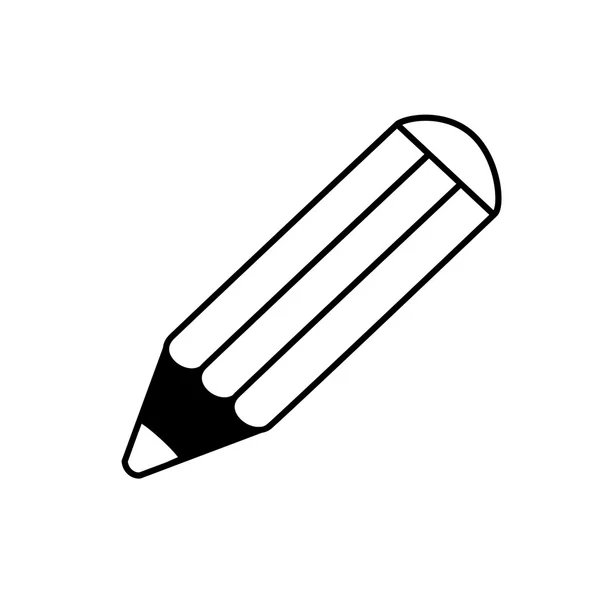 Svart symbol för edit — Stock vektor