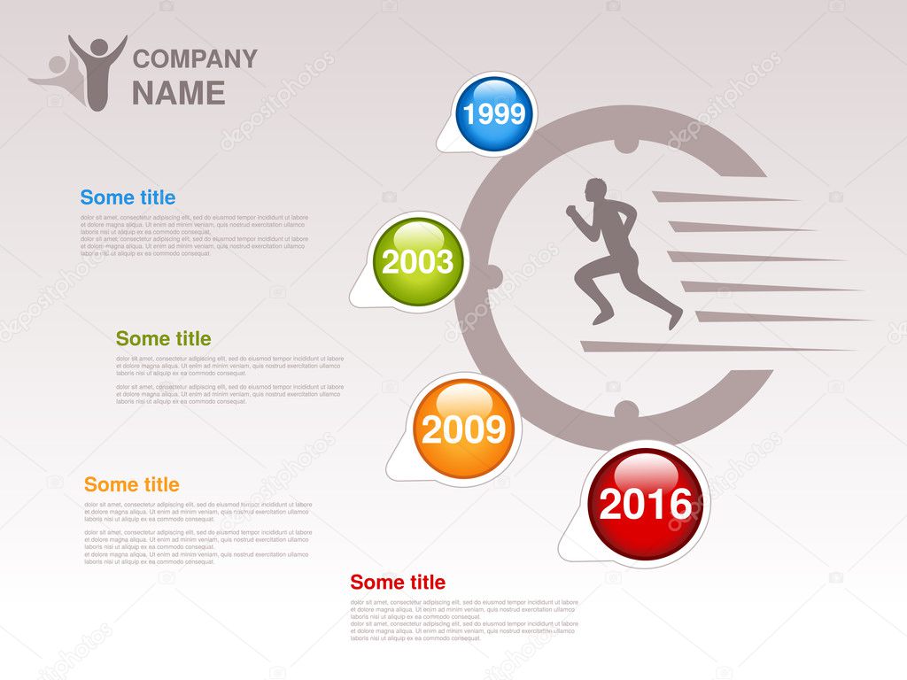 company infographic template