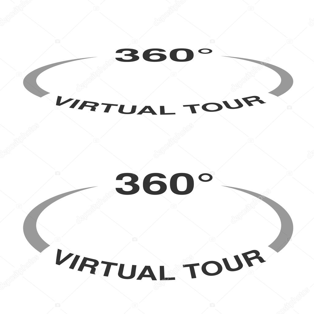 symbols for virtual tour
