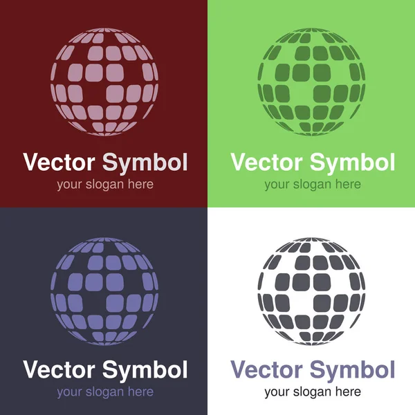 Набір емблем логотипу — стоковий вектор