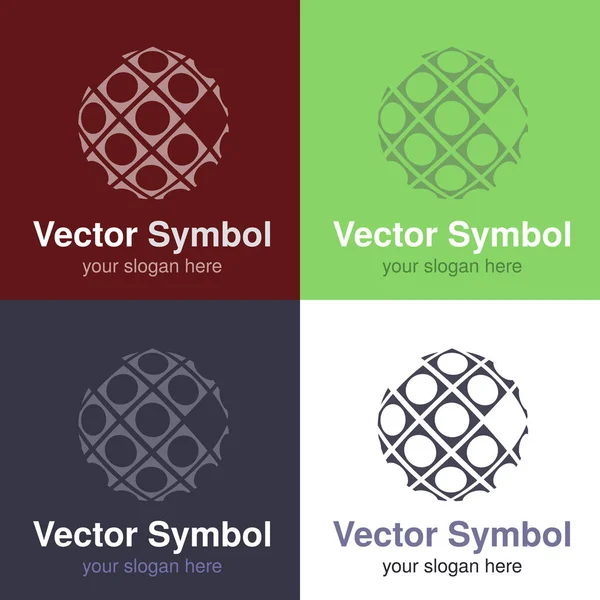 Ensemble d'emblèmes de logo — Image vectorielle