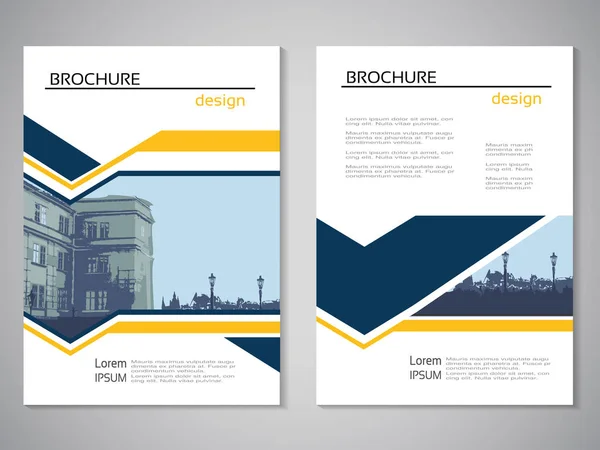 Αφίσα Την Αρχιτεκτονική Εκτύπωσης Εικονογράφηση Διάνυσμα — Διανυσματικό Αρχείο