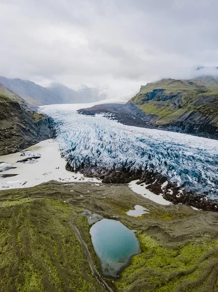Ледник Ватнайокулл в Исландии — стоковое фото