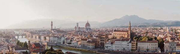 Florencja. Zdjęcie panoramiczne miasta, Włochy. — Zdjęcie stockowe