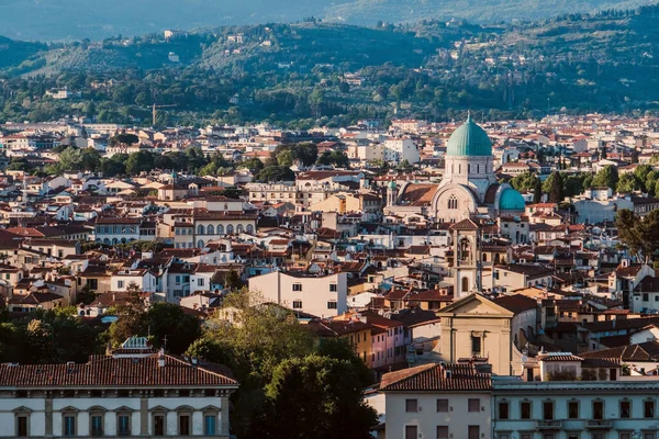 Florencja nie tradycyjny widok na miasto. — Zdjęcie stockowe