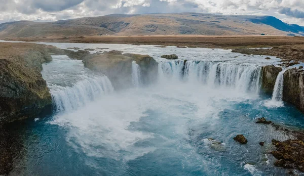 Paisagem de cachoeira Selfoss na Islândia . — Fotografia de Stock