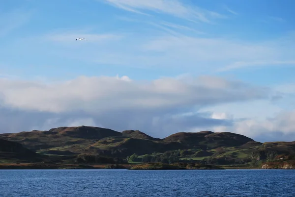 Scottish Highlands lago — Fotografia de Stock