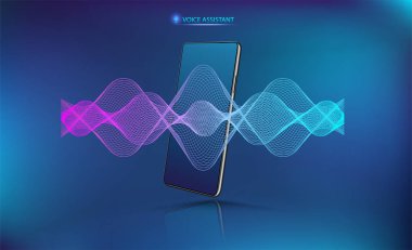 Akıllı telefon modeliyle ses asistanı ses dalgası