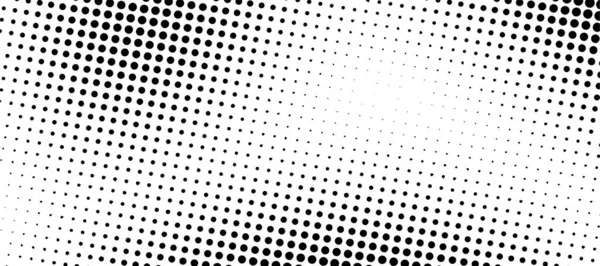 Streszczenie Halftone Gradient background. Punkty monochromatyczne — Wektor stockowy