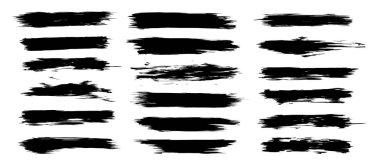 fırça konturları seti