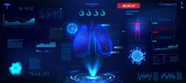 Examination of a sick person, Coronavirus 2019-nCoV concept