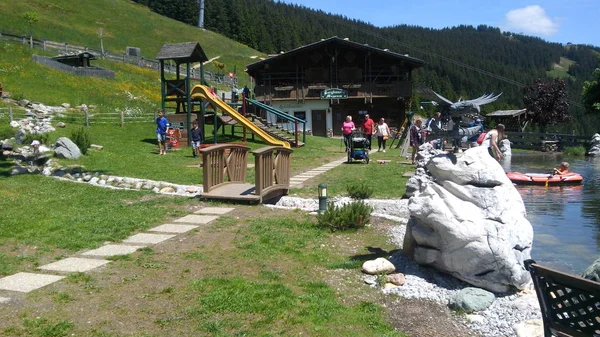 Prachtig Berglandschap Plaatsen Ontspannen Bergen — Stockfoto