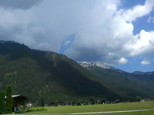 Alpejski Krajobraz Górski Austria — Zdjęcie stockowe