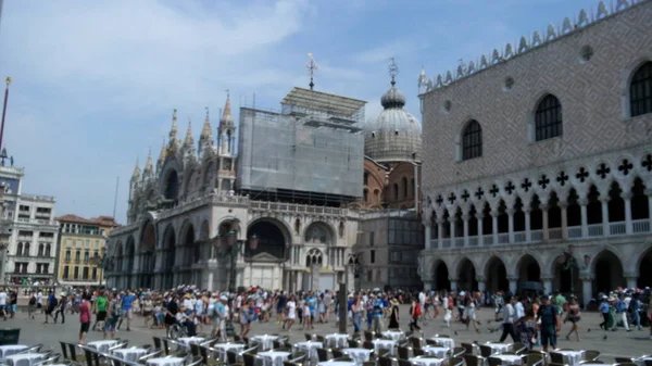 Blick Auf Den Palast Der Hunde Und Die Kathedrale Der — Stockfoto