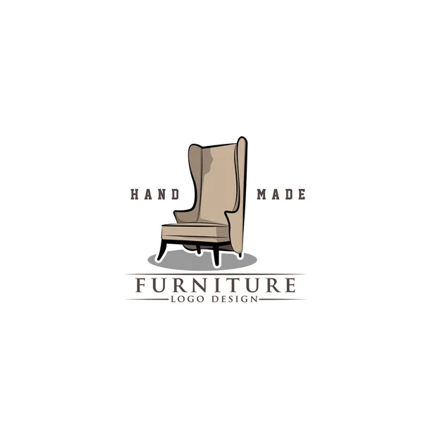 Furniture Logo Template Furniture Logo Modern Template Design Vector Icon — Stock Vector