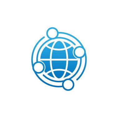 Network icon vector design illustration. Network vector flat icon symbol for website, mobile, graphic elements, logo, app, UI.