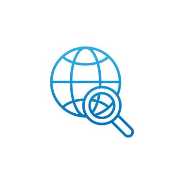 Search icon vector design illustration. Search vector flat icon symbol for website, mobile, logo, graphic elements, app, UI.