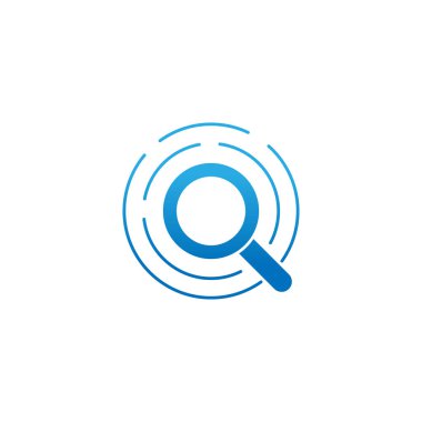 Search icon vector design illustration. Search vector flat icon symbol for website, mobile, logo, graphic elements, app, UI.