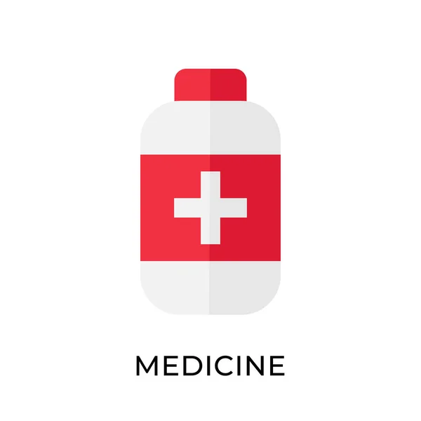 Εικονίδιο Ιατρικής Διανυσματική Απεικόνιση Πρότυπο Απεικόνισης Διανύσματος Ιατρικής Σχεδιασμός Εικονιδίου — Διανυσματικό Αρχείο