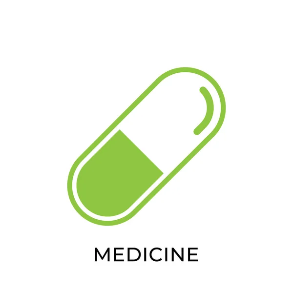 Vektorová Ilustrace Ikon Medicíny Šablona Pro Ilustraci Vektoru Medicíny Medicína — Stockový vektor