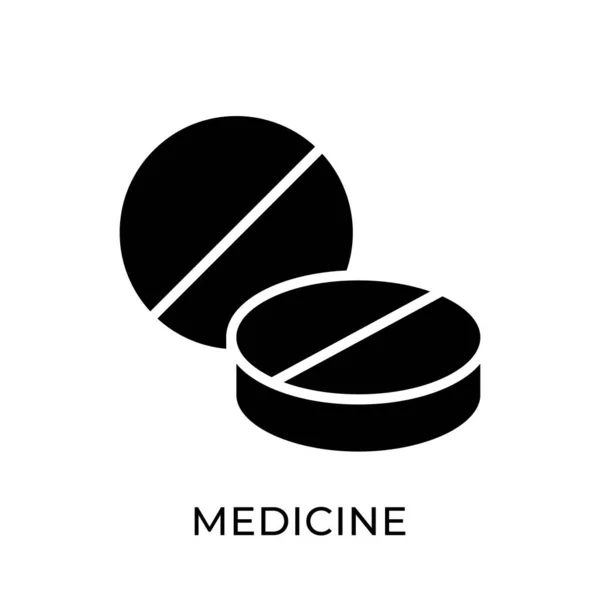 Медицина Значок Векторні Ілюстрації Медицина Векторні Ілюстрації Шаблон Дизайн Значка — стоковий вектор