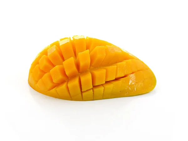 Mango isolerad på vit bakgrund — Stockfoto