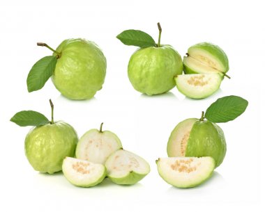 guava beyaz arkaplanda