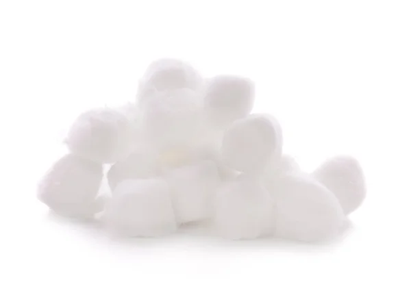 Hisopos de algodón sobre fondo blanco —  Fotos de Stock