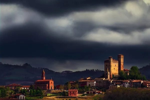 Serralunga d 'alba — Stockfoto