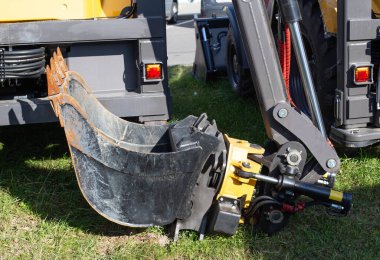 Çevir, modern hidrolik kazıcı kovası toprak yükleme, endüstri için