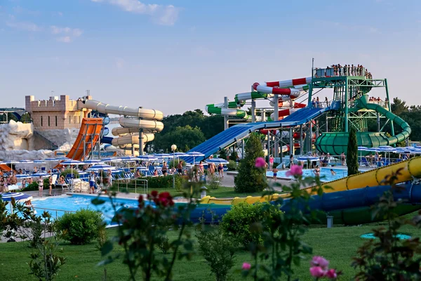 Waterpark "Golden Bay" Stockfoto