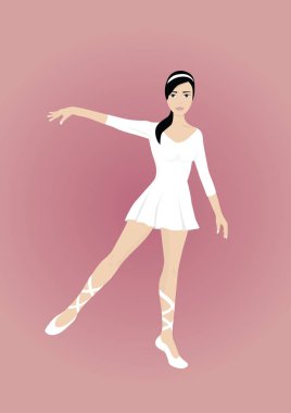 güzel balerin pembe artalanları