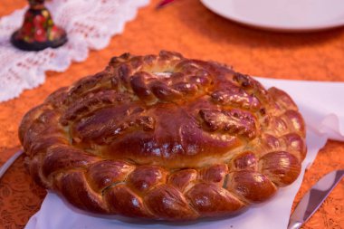 geleneksel düğün somun